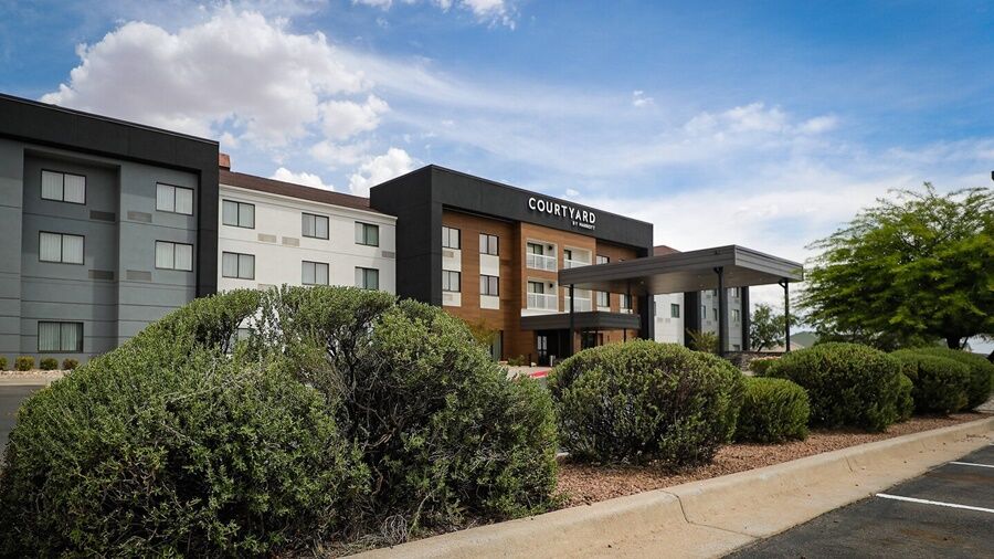 Courtyard El Paso Airport Hotell Eksteriør bilde
